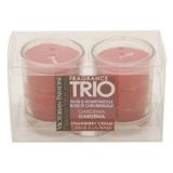 Conjunto 2 velas copo com trio fragrance - Btc decor
