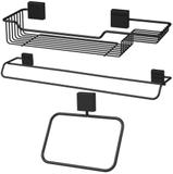 Conjunto 3 Peças Banheiro Fixação Parafuso Preto - Future