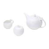 Conjunto 3 Peças de Chá de Porcelana Birds Rojemac Branco