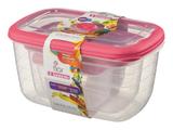 Conjunto 3 Potes Retangulares Referência 723/5C Sanremo