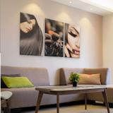 Conjunto 3 Quadros para Salão Maquiagem - Rcs decorações