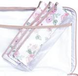 Conjunto 3 Saquinho Rose Flora - Masterbag Ref 11flo604