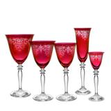 Conjunto 30 Taças Cristal Ancona Rona Ricaelle - Bohemia