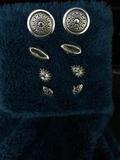 Conjunto 4 Brincos Em Prata Peças Unicas - Total pratas