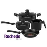 Conjunto 4 Peças com Revestimento Power Resist Rochedo