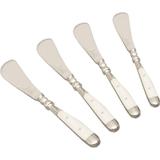Conjunto 4 Peças Espátula de Aço Inox Cabo de Chifre Sophie - Rojemac