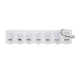 conjunto 4 Porta Comprimidos Semanal para remédio 7 dias - Lin ran