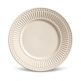 Conjunto 4 Pratos de Sobremesa Roma Cru Porto Brasil Cerâmica