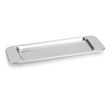 Conjunto 6 Bandejas Inox 30x10 cm Multiuso s/ Alças Forma