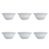 Conjunto 6 Bowls 450ML Cottage Branco Germer