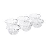 Conjunto 6 Bowls de Cristal Louise 12cmx12cmx6,8cm Rojemac