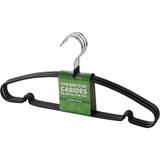 Conjunto 6 Cabides Metal com PVC Preto - Casa video