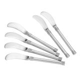 Conjunto 6 Peças Faca para Patê de Aço Inox Atenas Rojemac