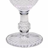 Conjunto 6 Peças Taça para Vinho de Vidro Bico de Jaca Transparente 235ml Rojemac