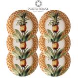 Conjunto 6 Pratos Sobremesa Coup Império 20cm Porto Brasil