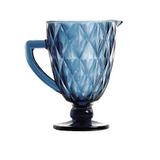 Conjunto 6 Taças De Água Diamante Tiffany + Jarra 1 Litro - Class home