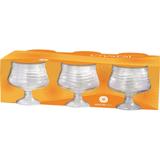 Conjunto 6 Taças de Vidro Sobremesa 250ml Crystal Wheaton