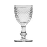 Conjunto 6 taças de vidro transparentes para água Bico De Jaca 250ml - Bon gourmet