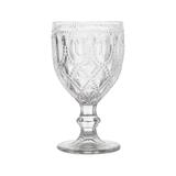 Conjunto 6 taças de vidro transparentes para água Diamond 290ml - Bon gourmet