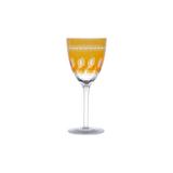 Conjunto 6 taças p/ água Luna âmbar 380ml - Lyor