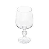 Conjunto 6 Taças para Agua de Vidro com Titânio Klaudie 340ml Rojemac Transparente