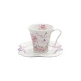 Conjunto 6 xícaras de Chá de Porcelana 200ml Wedding Rojemac