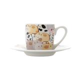 Conjunto 6 Xícaras p/ Café Cow Parade 90ml - Lyor