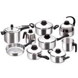 Conjunto 9 Peças Com Panela de Pressão Polidas - Fortaleza