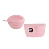 Conjunto Açucareiro Rosa e Saleiro com Tampa 500 ml - Uz