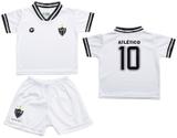 Conjunto Atlético MG Uniforme Infantil Branco - Torcida Baby - Revedor