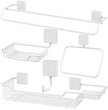 Conjunto Banheiro 5 Peças Fixação Parafuso - Branco - Future