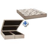 Conjunto Baú-Colchão Ortobom Physical+Cama Queen 158