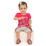 Conjunto Bebê Blusa e Short Unicórnio - Hrradinhos