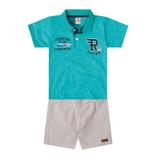 Conjunto bebê menino Brandili Campeonato internacional de corridas
