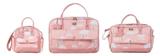 Conjunto Bolsas Maternidade Balão Rosa 230 com 03 peças - Momole