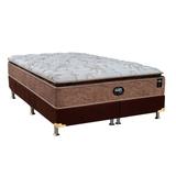 Conjunto Box-Colchão Probel Charme+Cama Cafe Queen 158