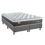 Conjunto Box-Colchão Sealy Wheatmore+Cama Queen 158
