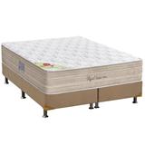 Conjunto Box-ColchãoOrthocrin Royal+Cama Queen 158