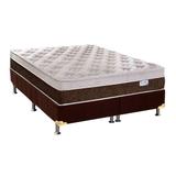 Conjunto Box-ColchãoPlumatex Personalle+Cama Queen 158 - A costa rica