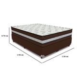 Conjunto Box Queen Ortoflex Seleto - 158 x 198 x 70 - Orthoflex