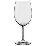 Conjunto c/06 taças de cristal bordeaux 450ml - everyday - oxford alumina crystal