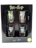 Conjunto c/4 Copos Shot 60ml Rick and Morty - Zona criativa