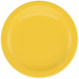 Conjunto c/ 6 pratos rasos 26cm - floreal yellow - oxford daily