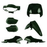 Conjunto Carenagem Pro Tork Biz 100 2003/2004 Verde Pantanal Metálico