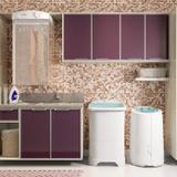 Conjunto Centrífuga Megadry Lavadora Poptank 5kg e Secadora Sun 127V Mueller Branco