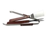 Conjunto churrasco 3 peças ref. 4074 - Bbq