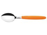 Conjunto colheres de mesa 12 pc ipanema laranja laminas de aco inox e cabos de polipro tramontina