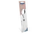 Conjunto colheres mesa 2 pc cor e cor off white laminas de aco inox e cabos de polipro tramontina