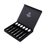 Conjunto Colheres Para Cocktail Wolff Lugano 6 Peças Aço Inox