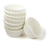 Conjunto com 100 Forminhas Zenker em Papel - Branca